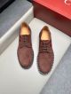Gucci Man Brown Calfskin Business Leather Shoes 042893 (4)_th.jpg